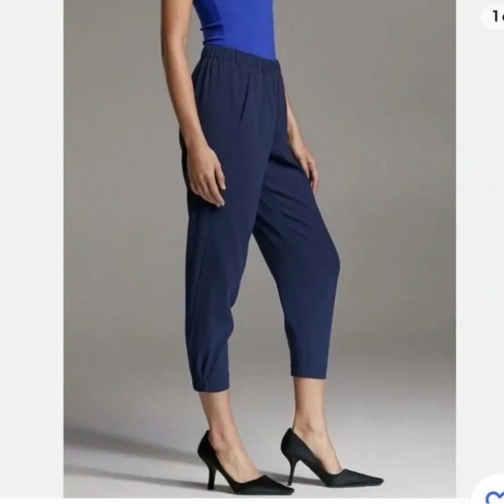 Aritzia Babaton Dexter Navy Tuxedo Jogger Size 00. Style# SBC1-6443-44